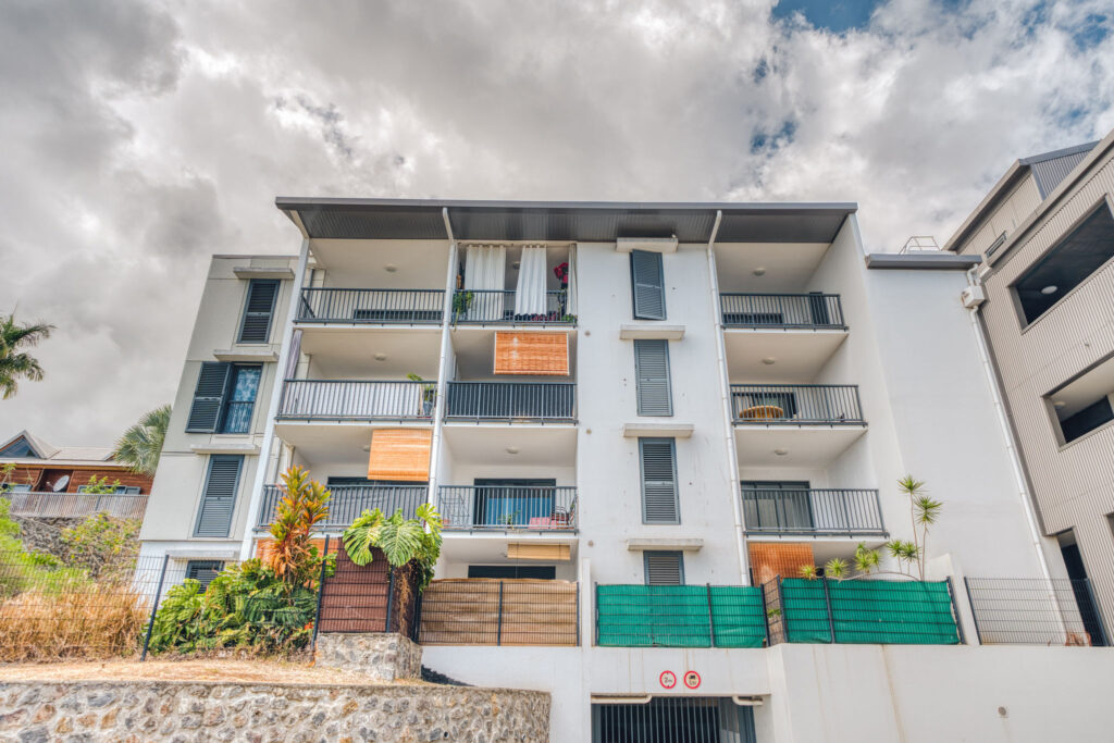 Façade de la résidence construite en 2018