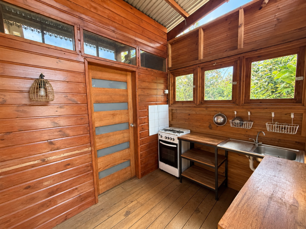 Cuisine de la maison en bois